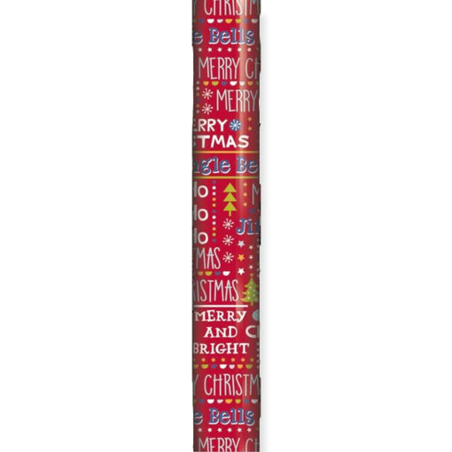 Picture of 4M WRAPPING PAPER ROLL MERRY CHRISTMAS CUTE